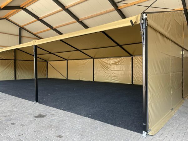 Aluminium Frametent vanaf 10 x 5 meter Zandkleur